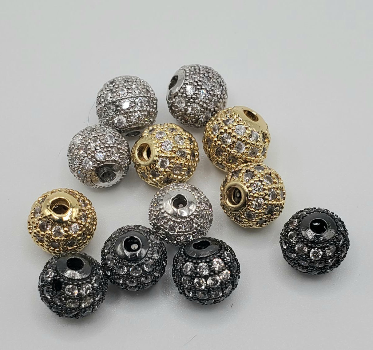 8mm Pave Ball