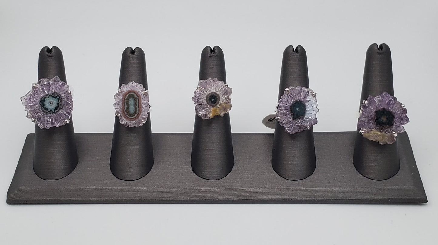 SS Amethyst Stalactite Ring