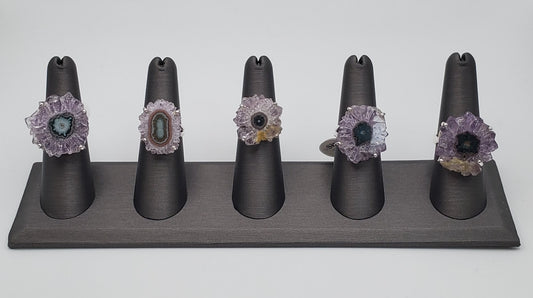 SS Amethyst Stalactite Ring