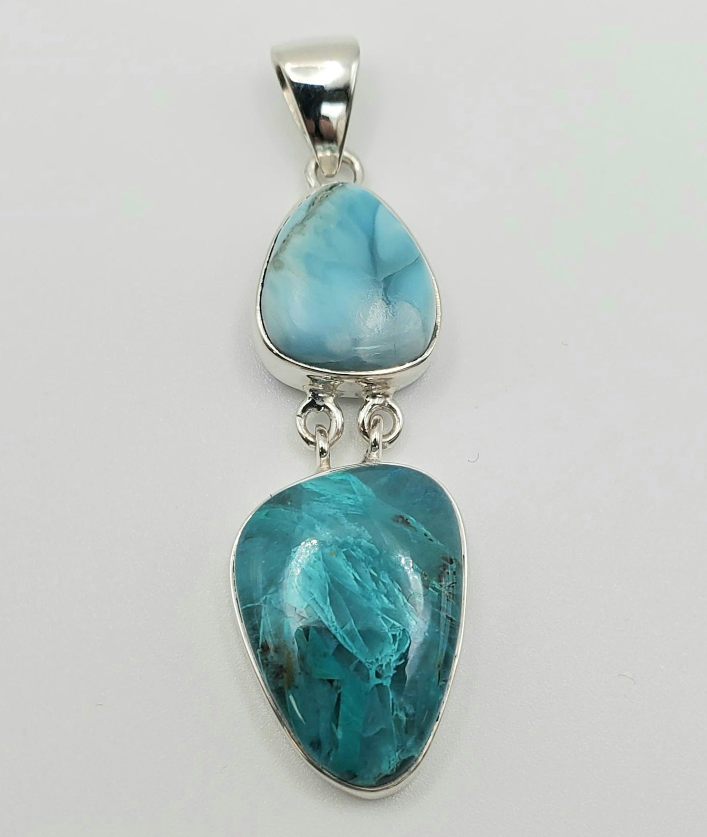 SS Larimar Quantum Quattro Pendant