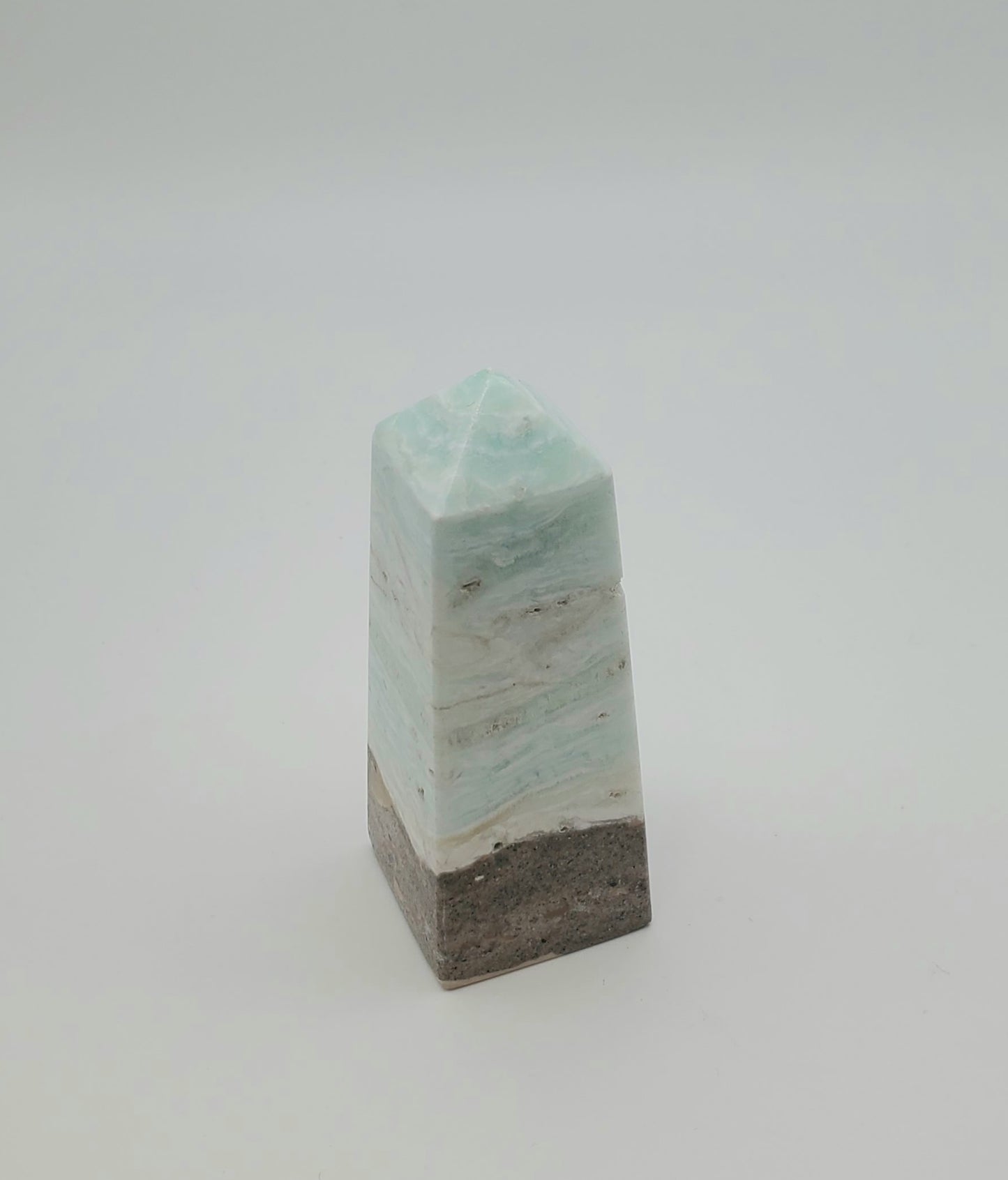 Caribbean Calcite Pyramid 3 inch