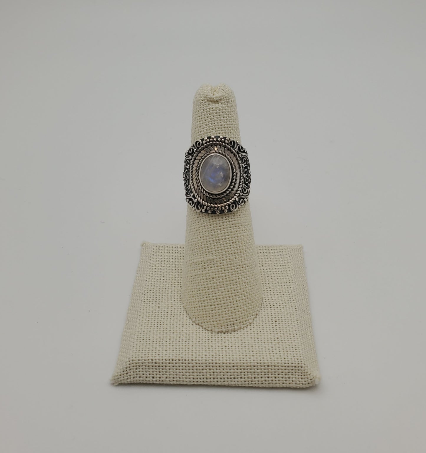 SS Moonstone Bali Ring