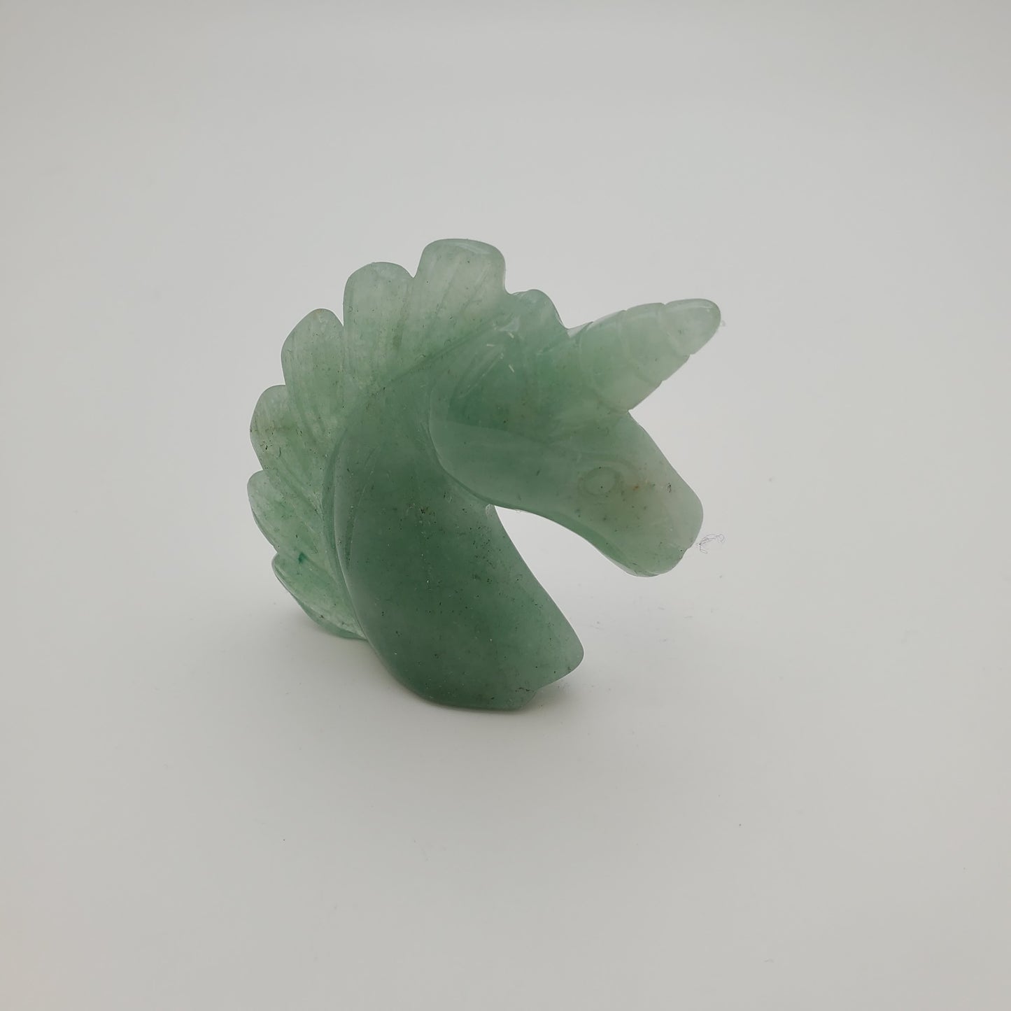 Carved Aventurine Unicorn