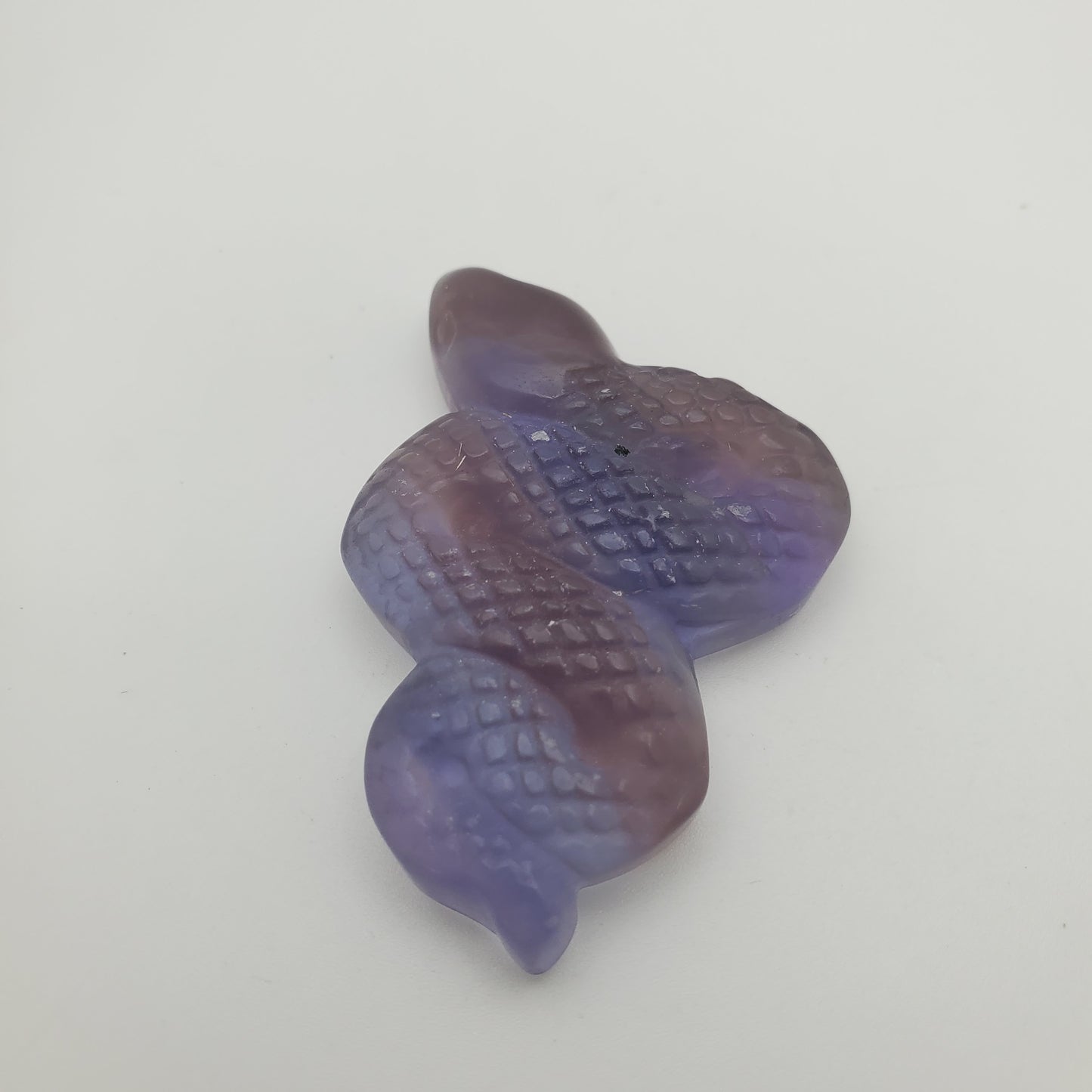 Carved Fluorite Snake