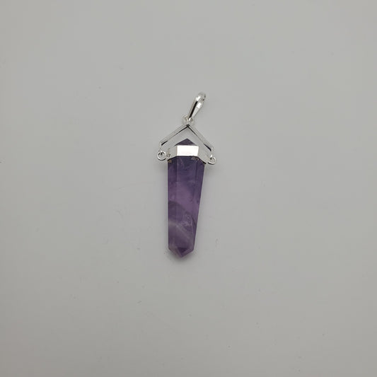 Amethyst Swing Point Pendant
