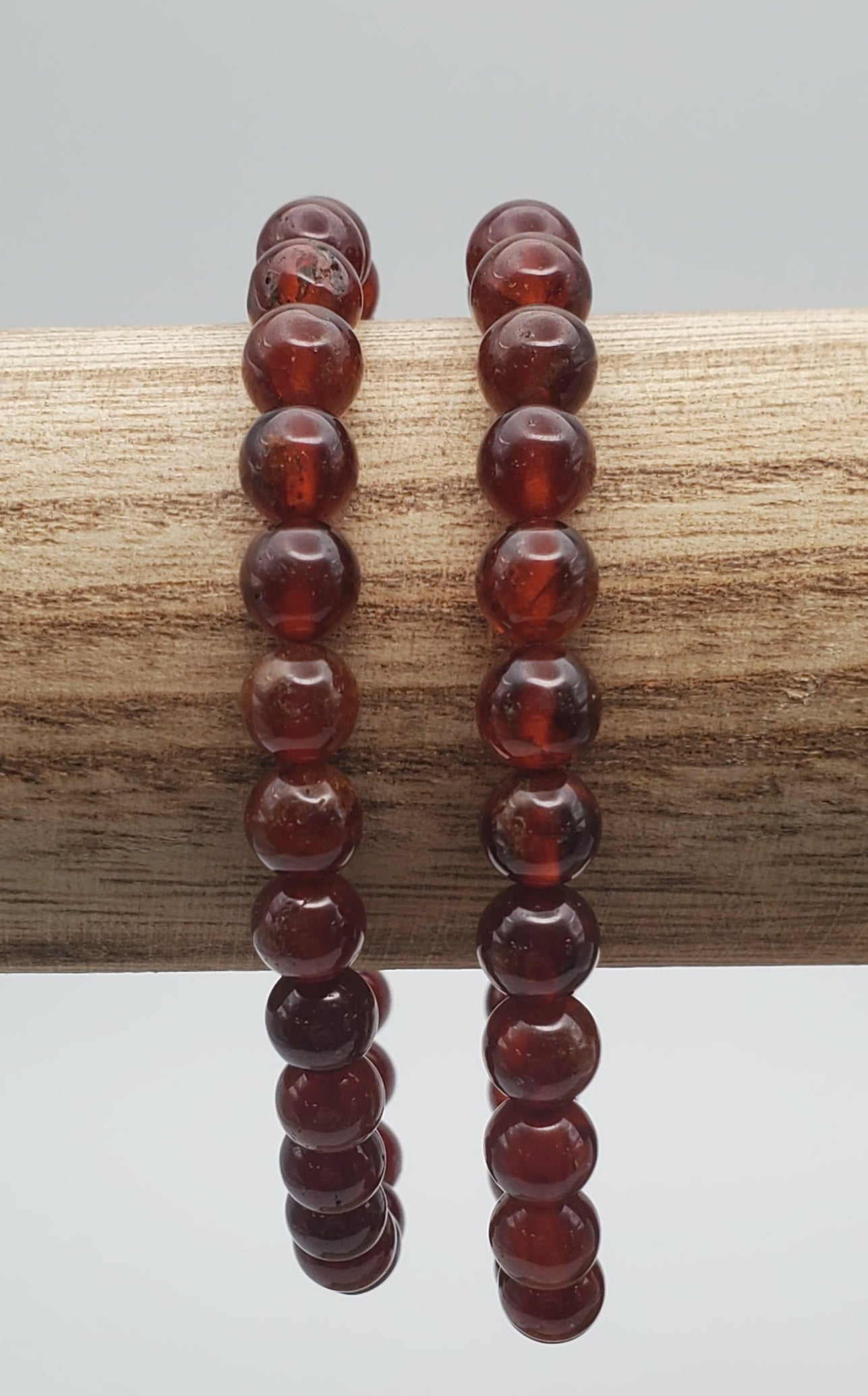 6mm Hessonite Garnet Bracelet
