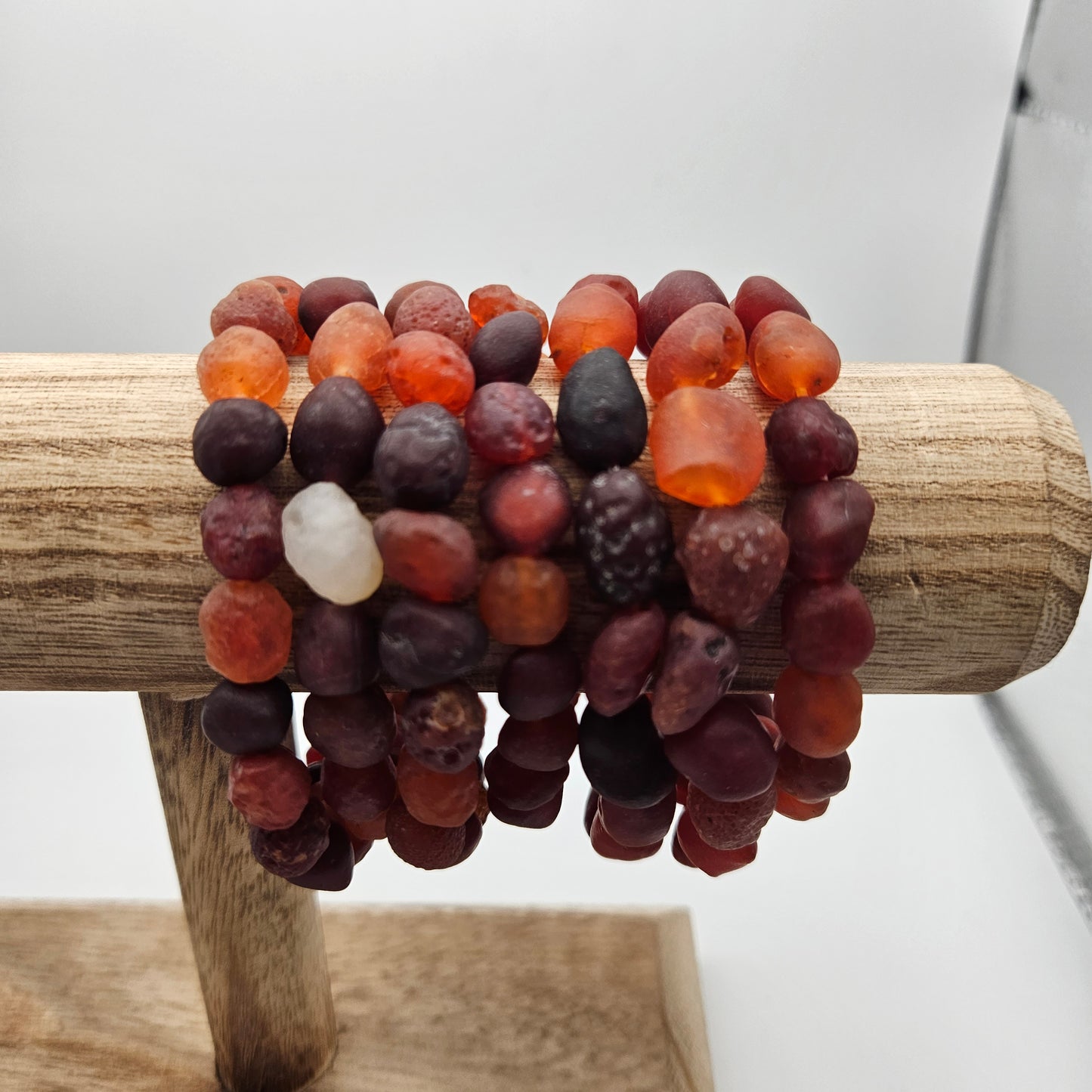 Carnelian Chunk Bracelet