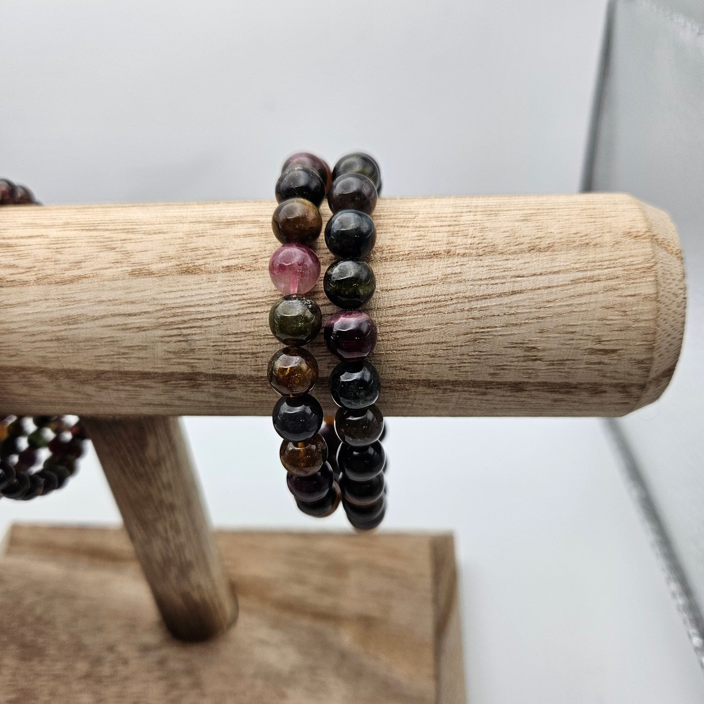 8mm Watermelon Tourmaline Bracelet