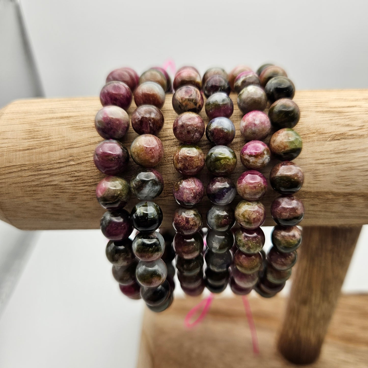 6mm Watermelon Tourmaline Bracelet