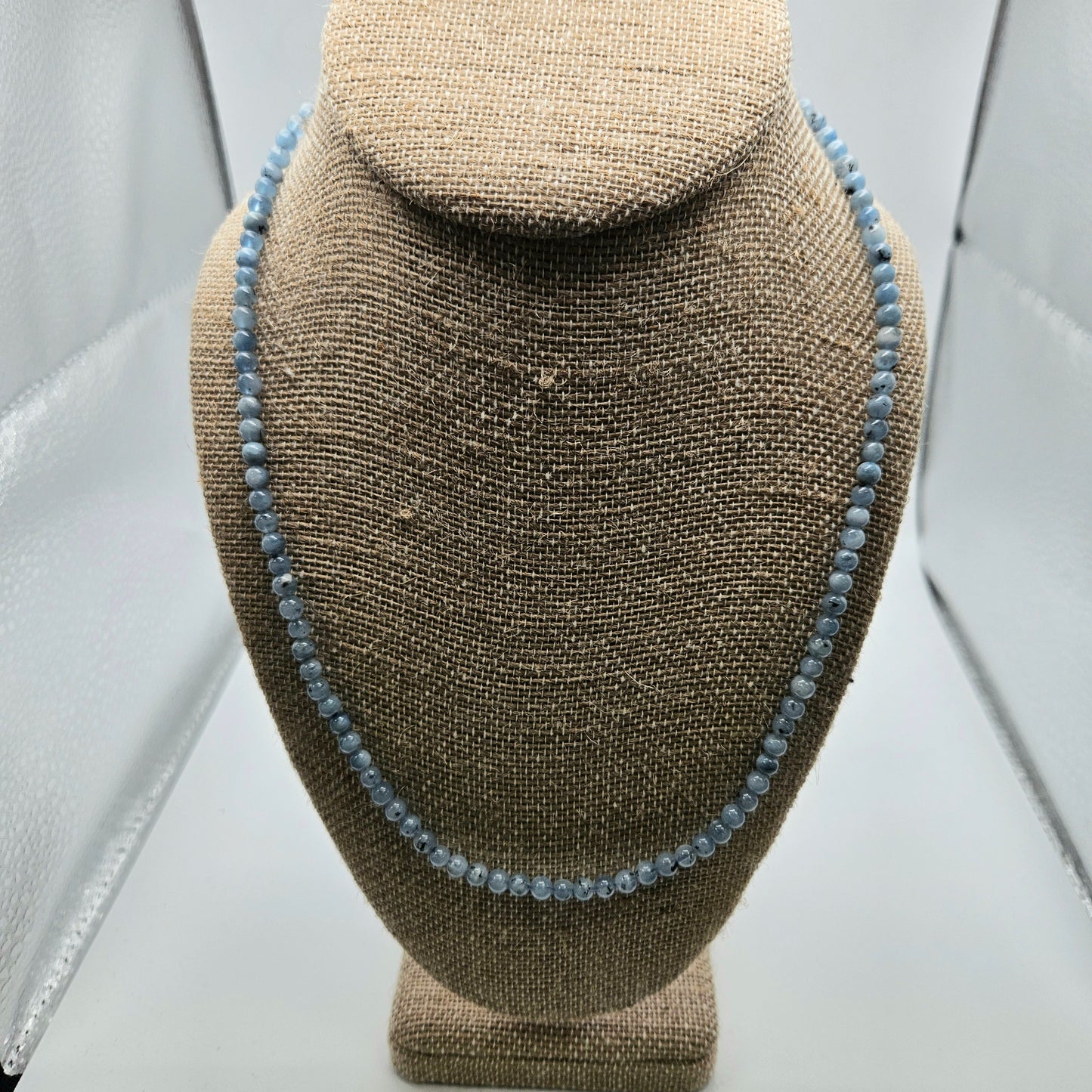 6mm Aquamarine Necklace