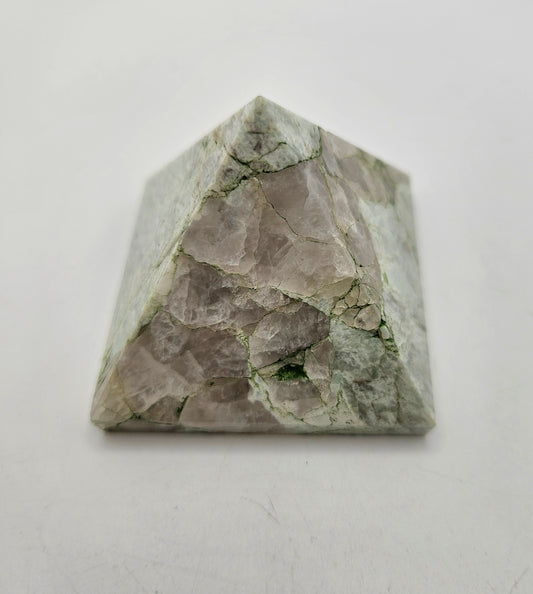 50mm Jasper with Quartz Pyramid