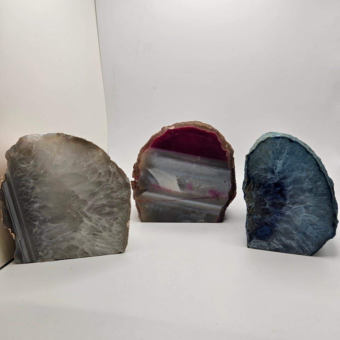 Assorted Agate Candleholder