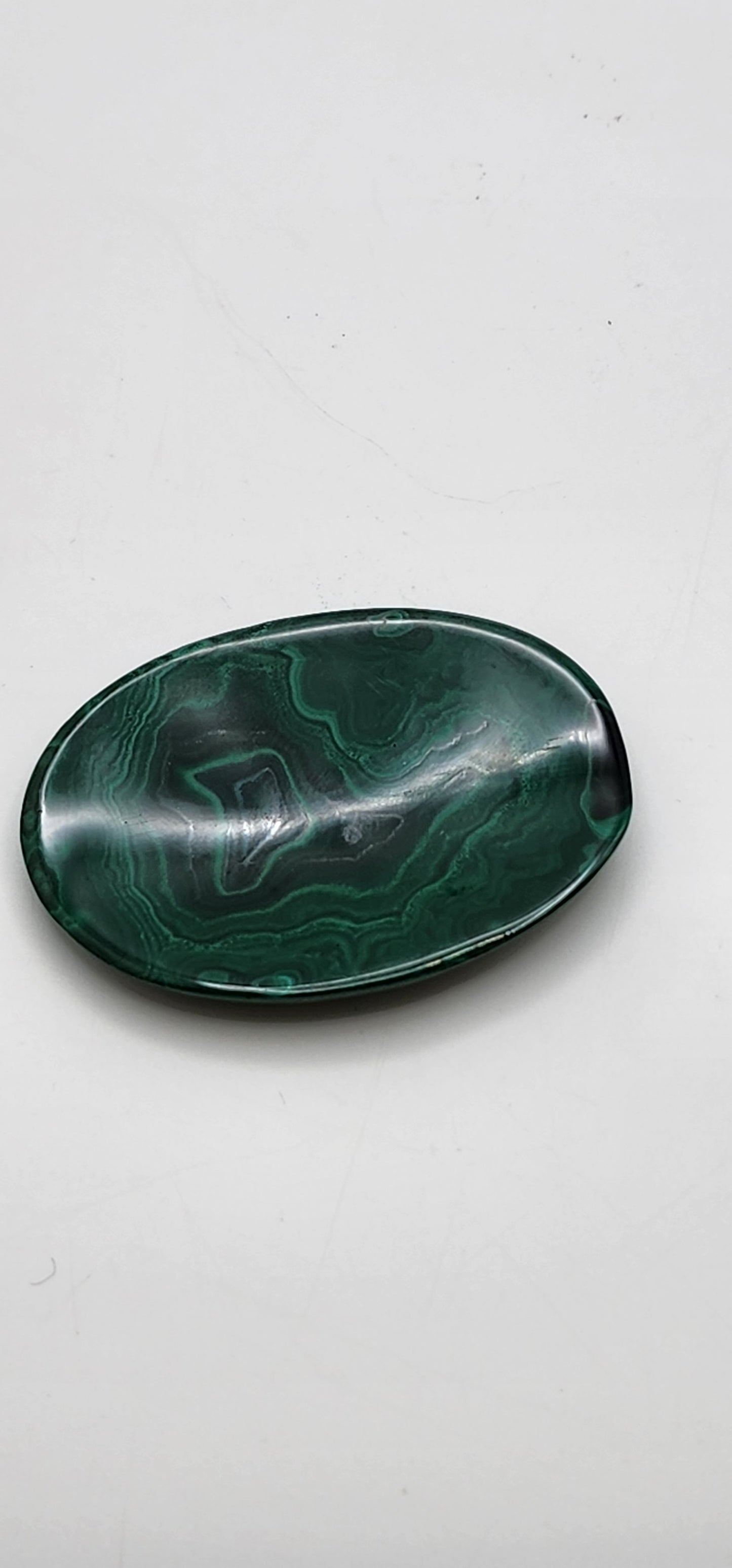 Malachite Worry Stone