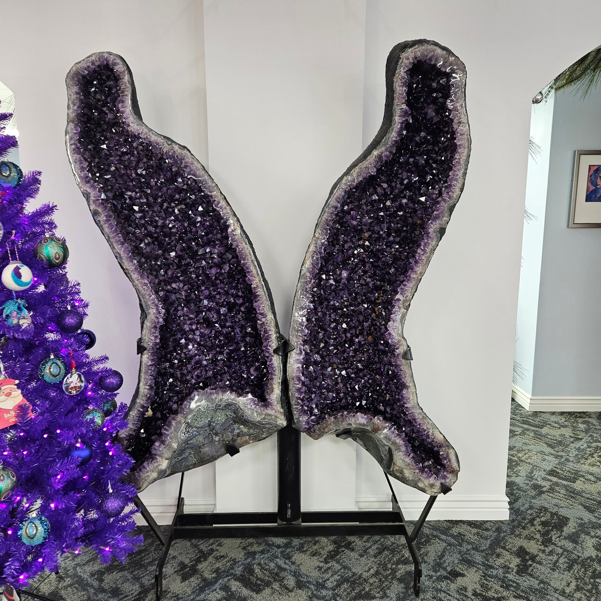 Amethyst Angel Wings Giant