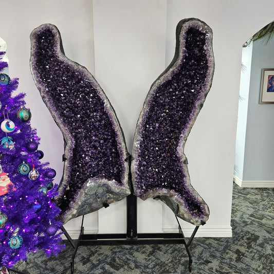 Amethyst Angel Wings Giant