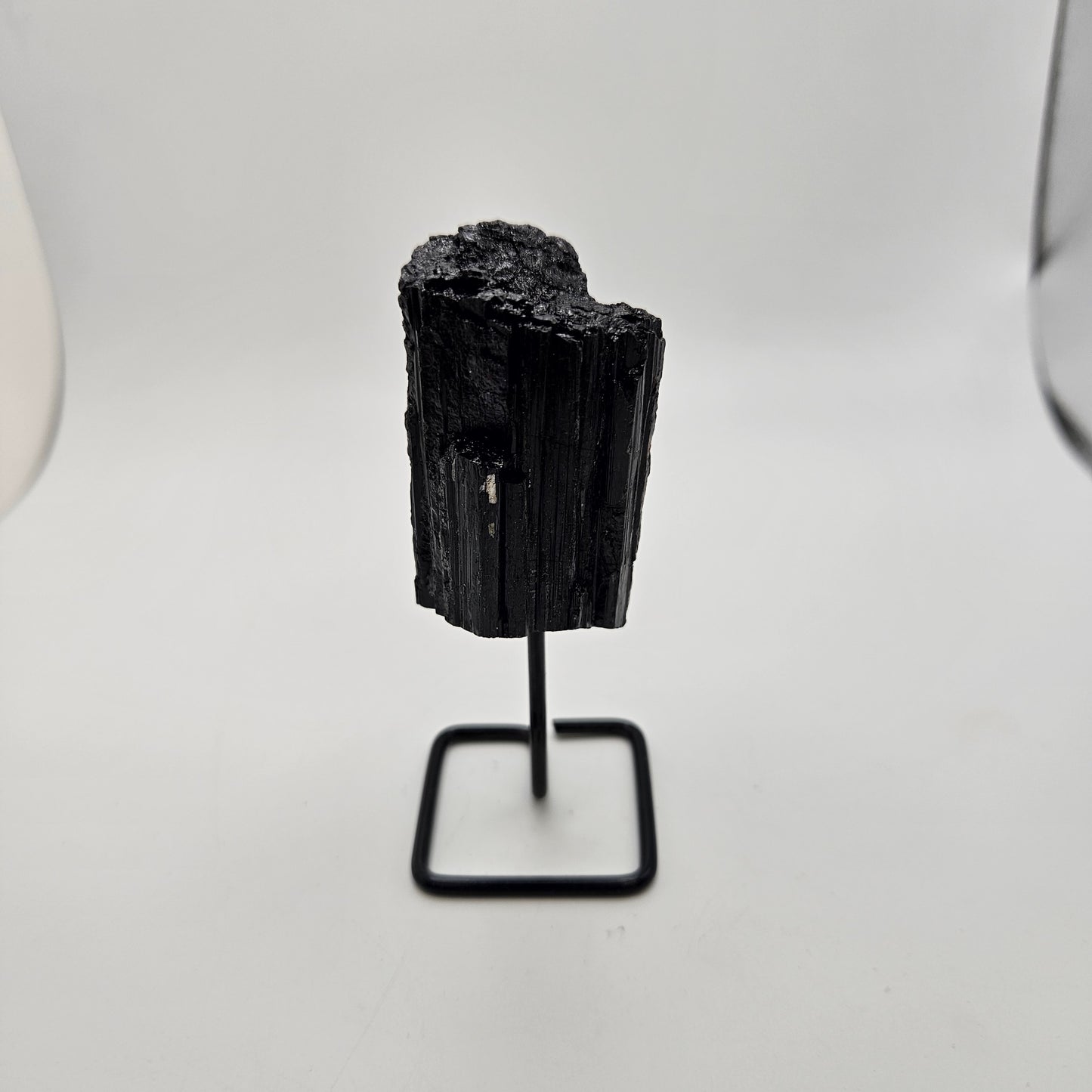 Small Black Tourmaline on Stand