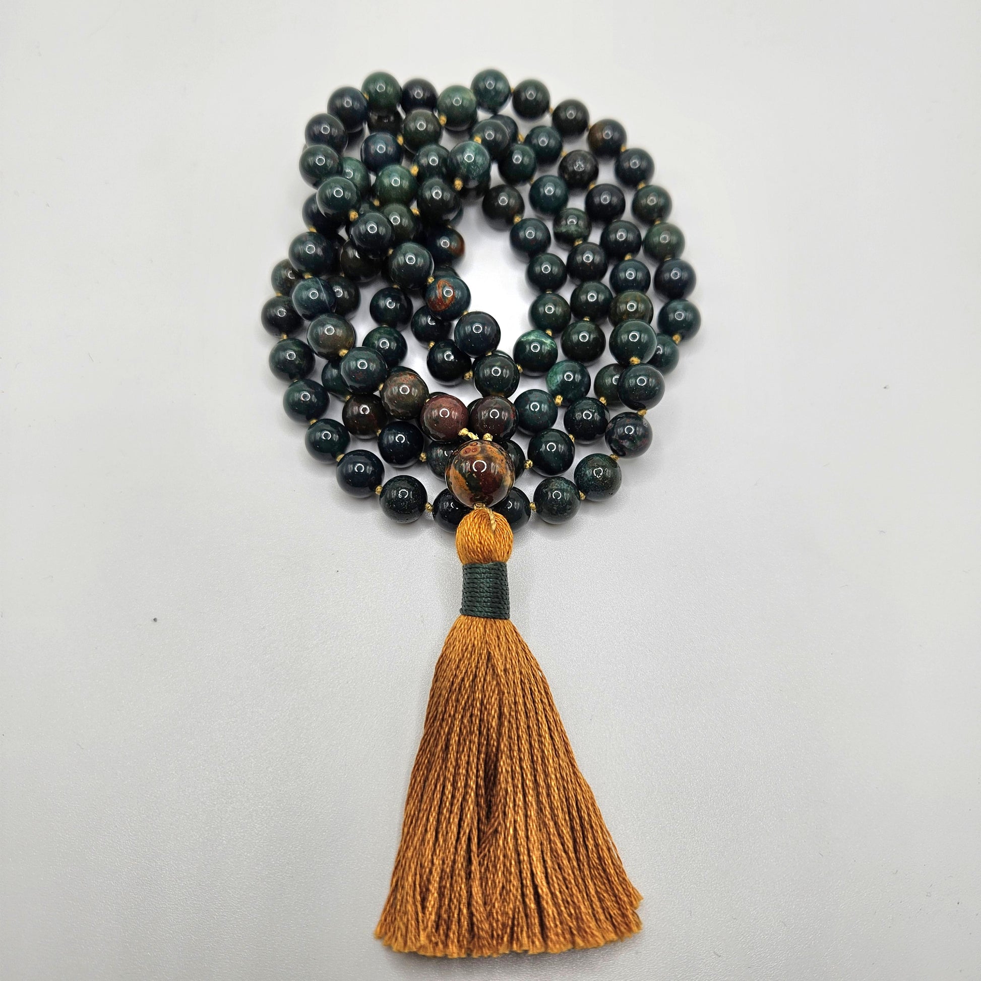 Raptor Jewels Bloodstone Mala