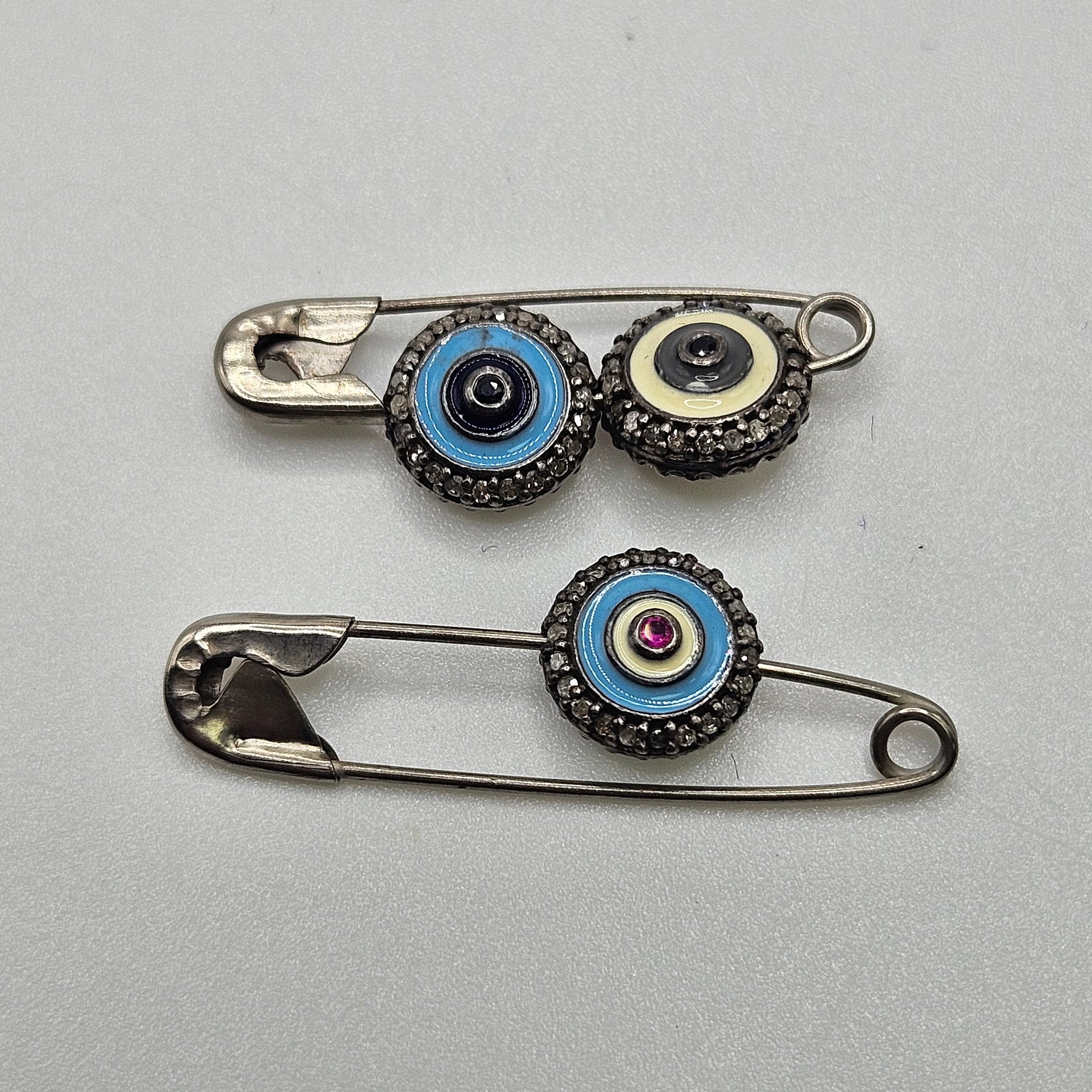 SS Diamond Sapphire Beads