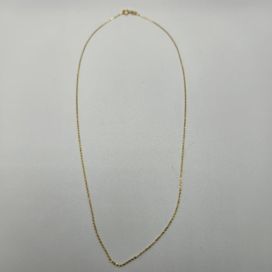16" Small Round Gold Chain