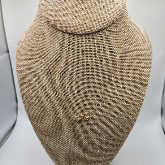 18" Diamond Star Necklace