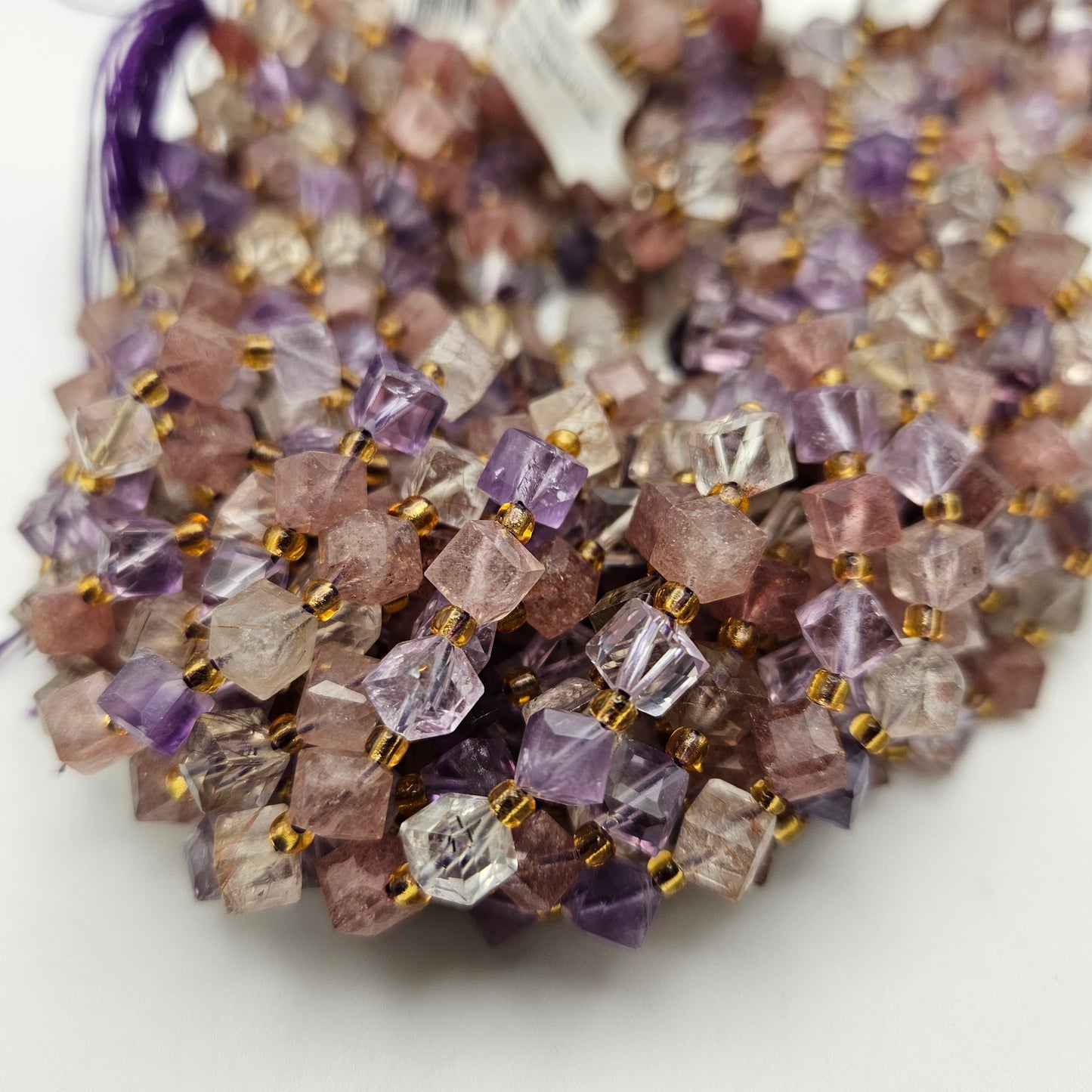 6mm Mixed Quartz Diagonal Cube