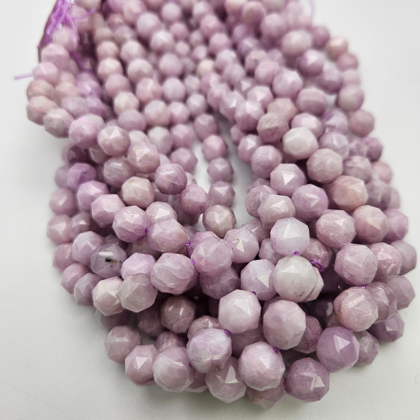 10mm Kunzite Fancy Cut Faceted