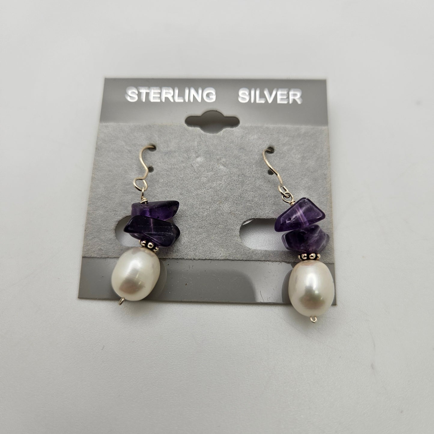 Assorted Gemstone Drop Earrings