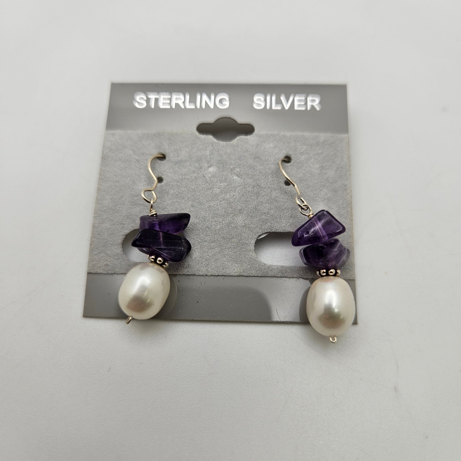 Assorted Gemstone Drop Earrings