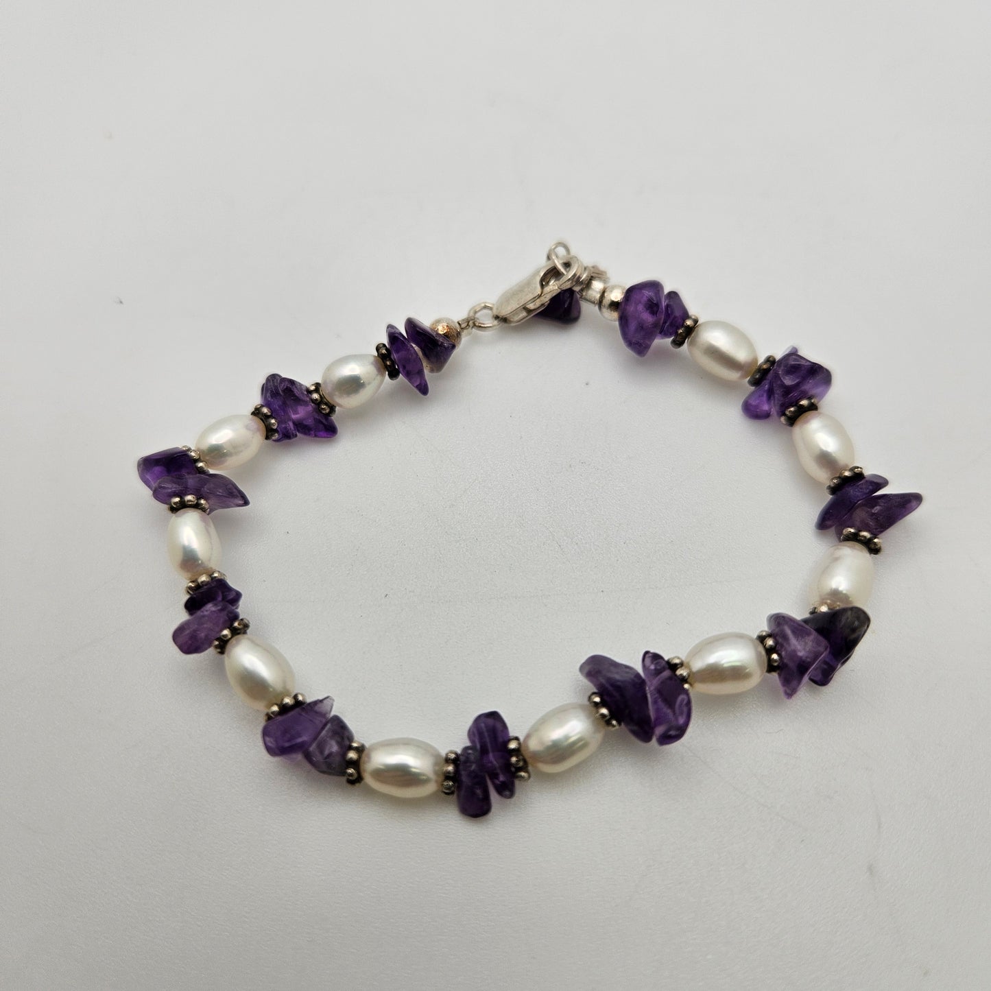 Pearl Amethyst Bracelet