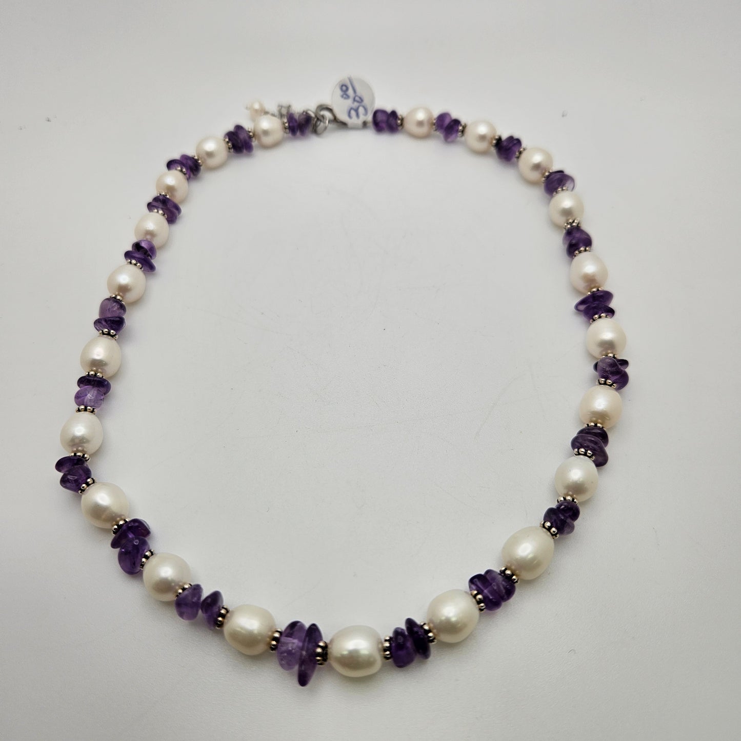 Pearl Amethyst Necklace