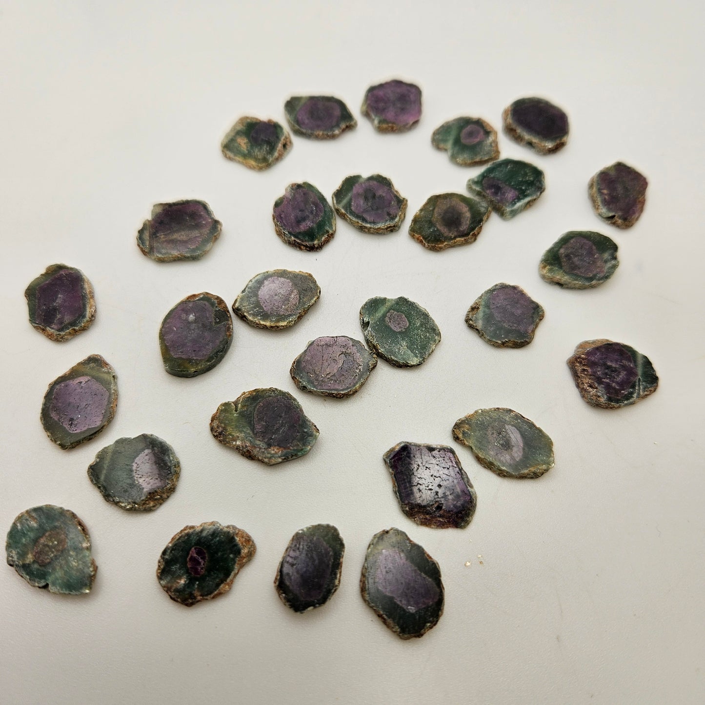 Ruby Zoisite Slice SINGLE