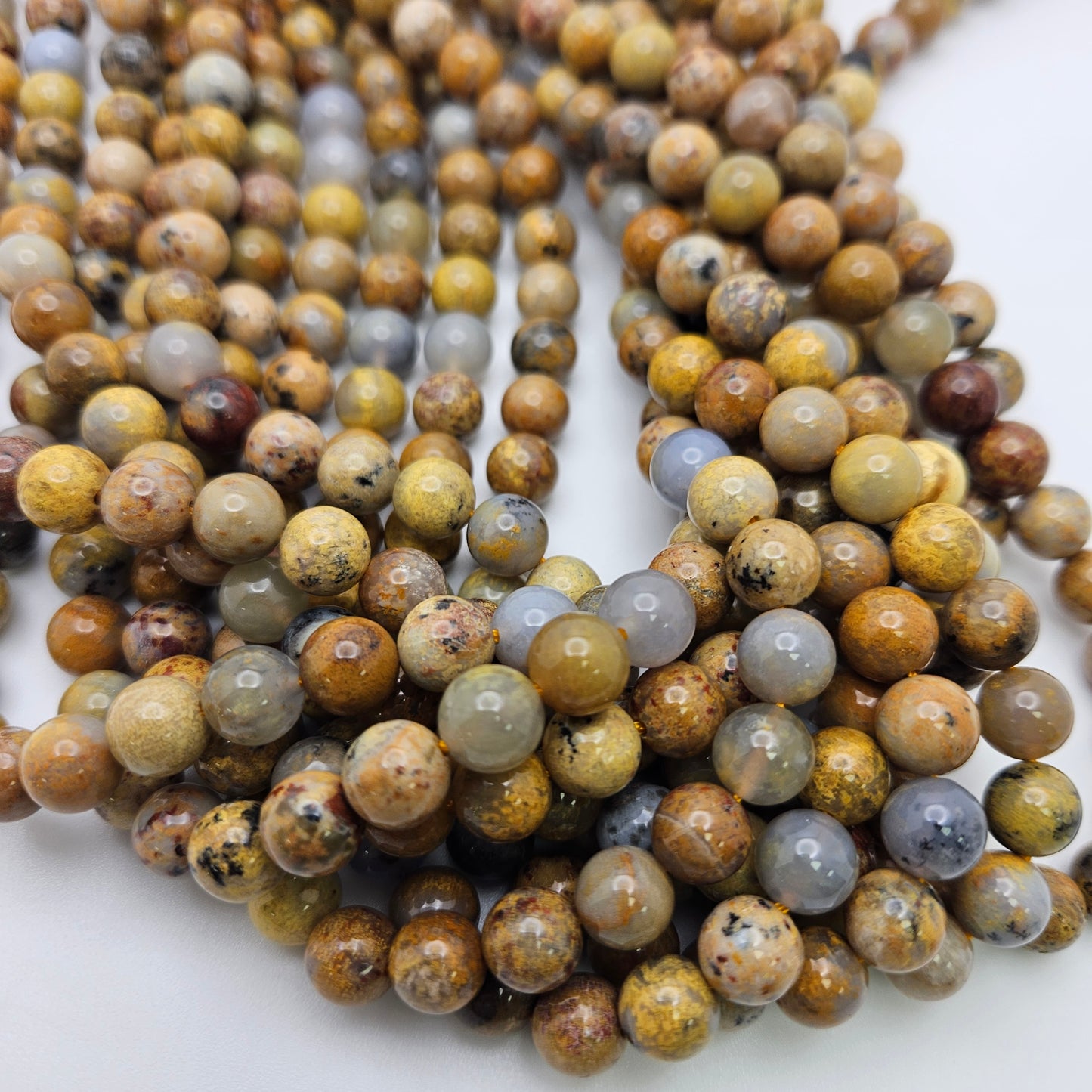 8mm Chalcedony Round