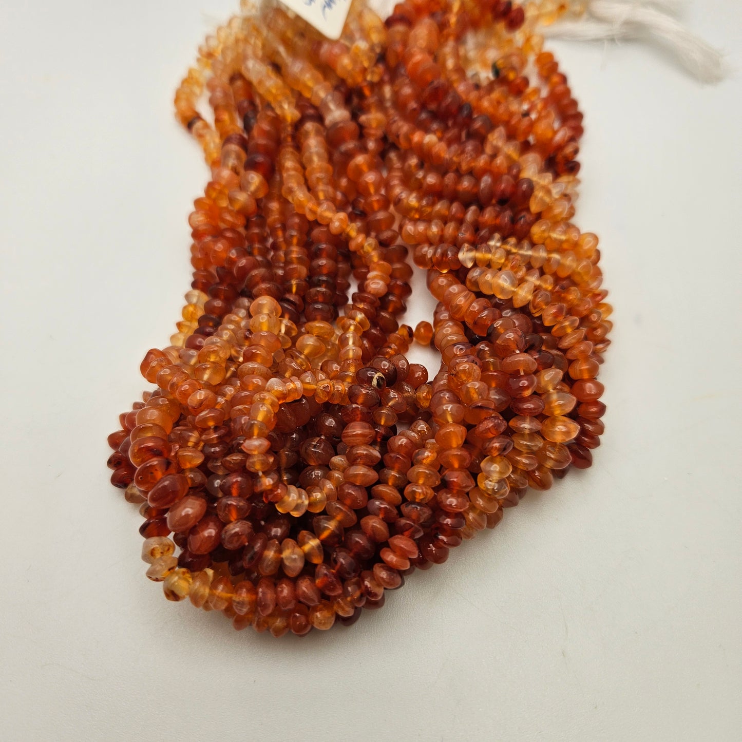 5mm Carnelian Rondelle