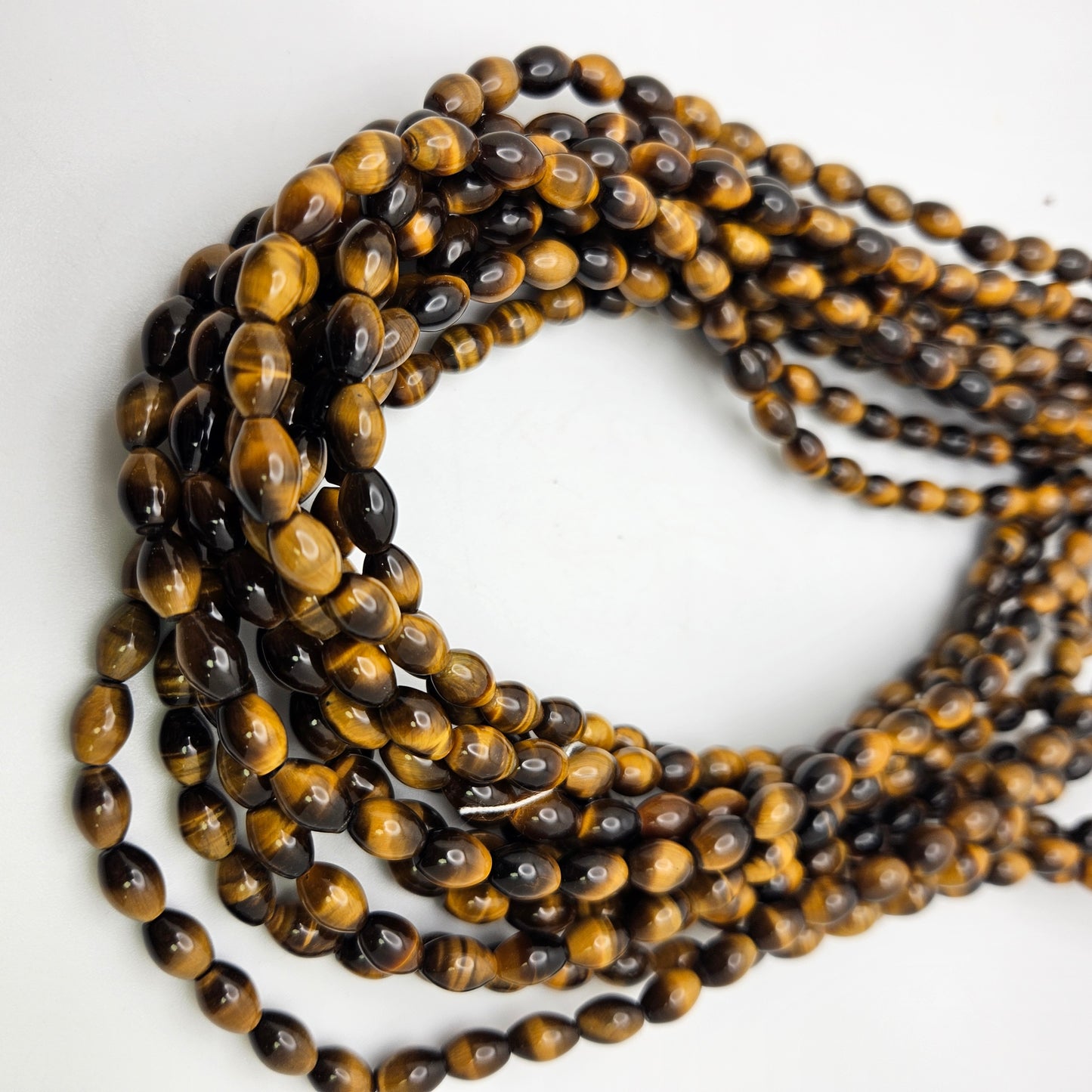 6mm Tiger's Eye Rice