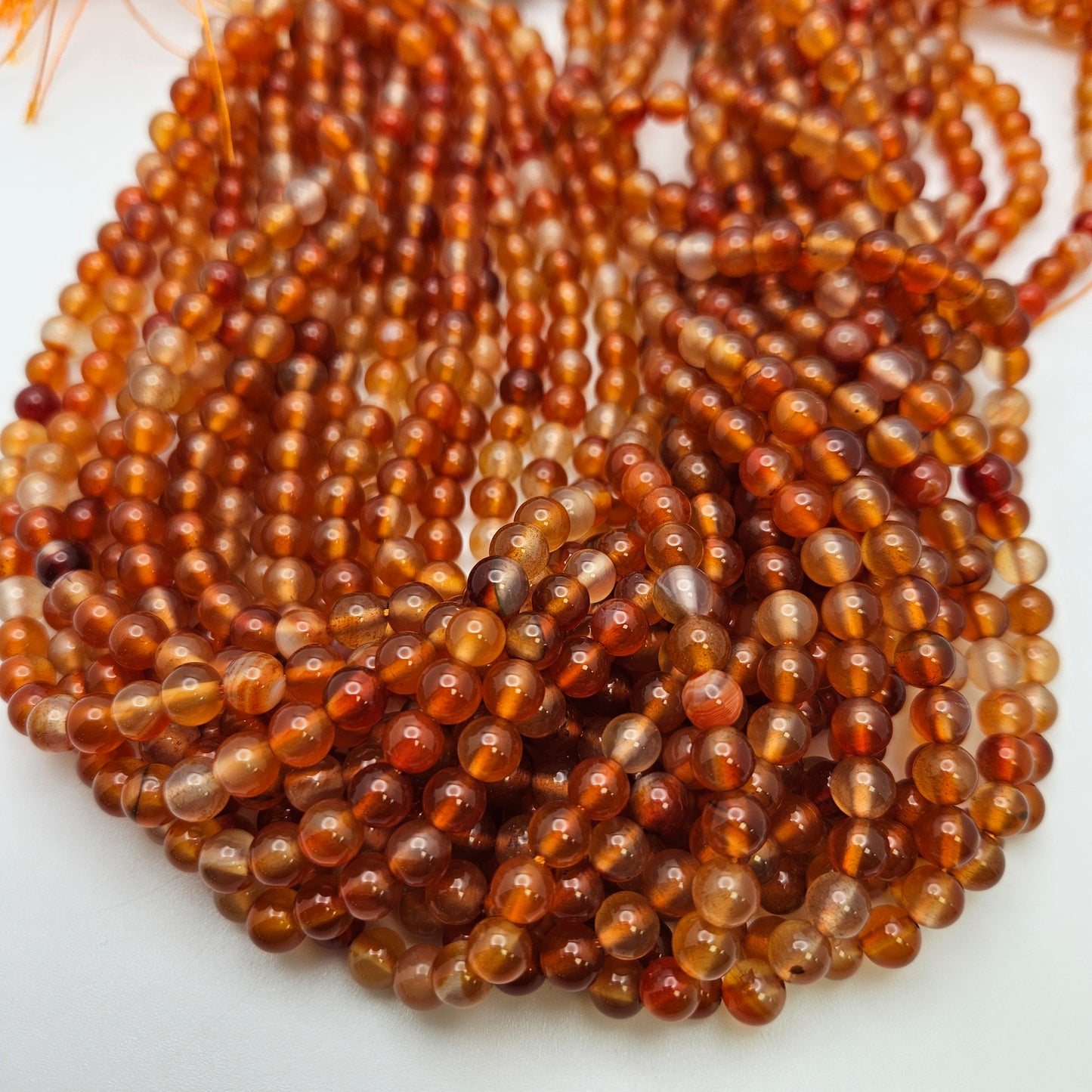 6mm Carnelian Round