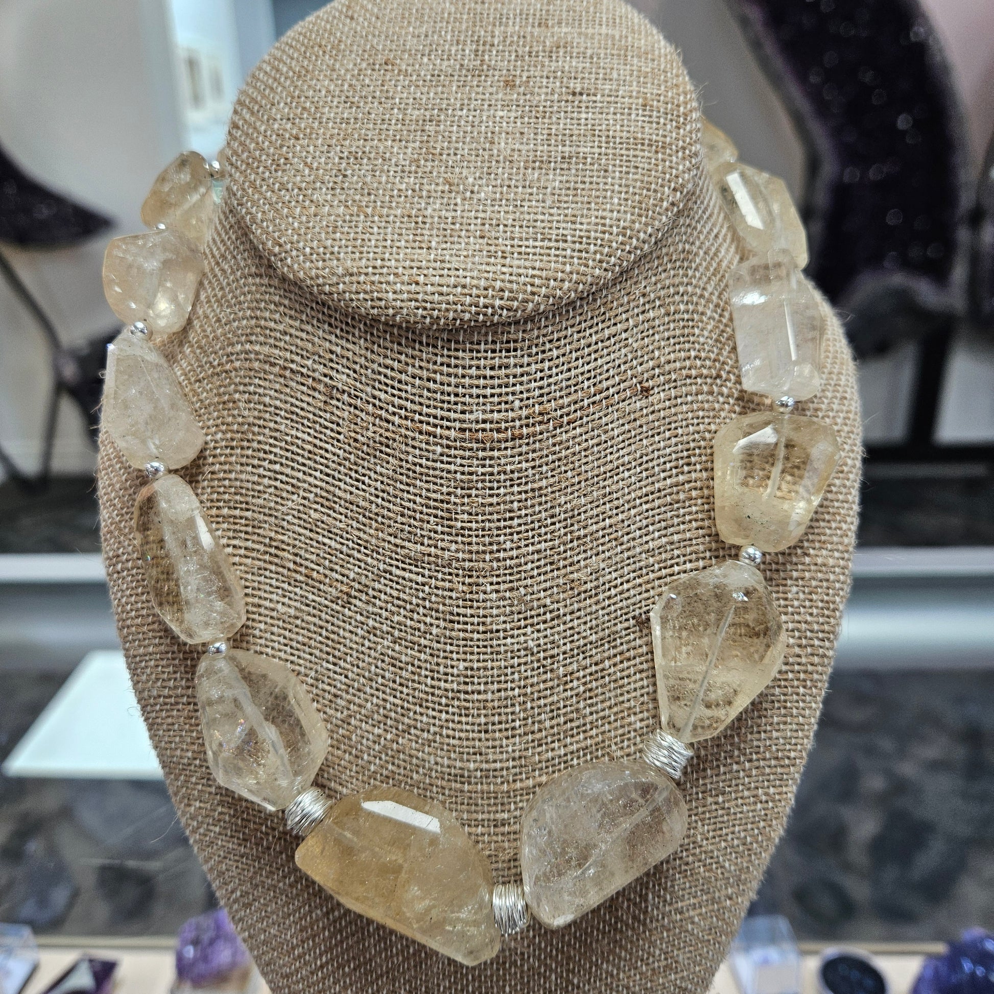Citrine Graduated Necklace