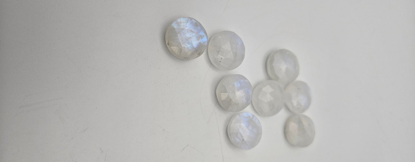 faceted moonstone beads
