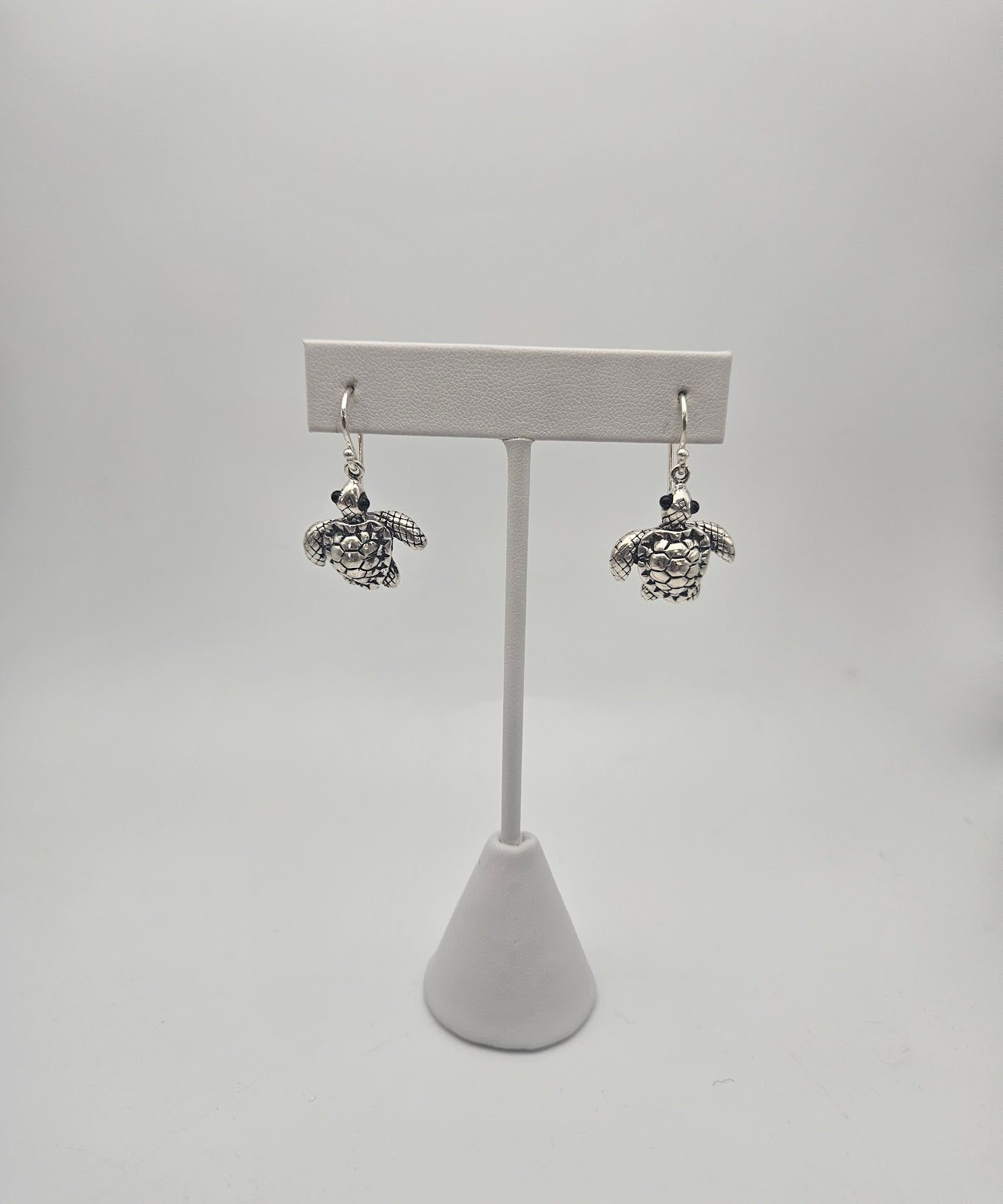 silver Turtle earrings