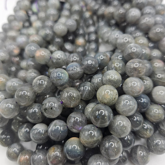 10mm Labradorite Round Bead Strand