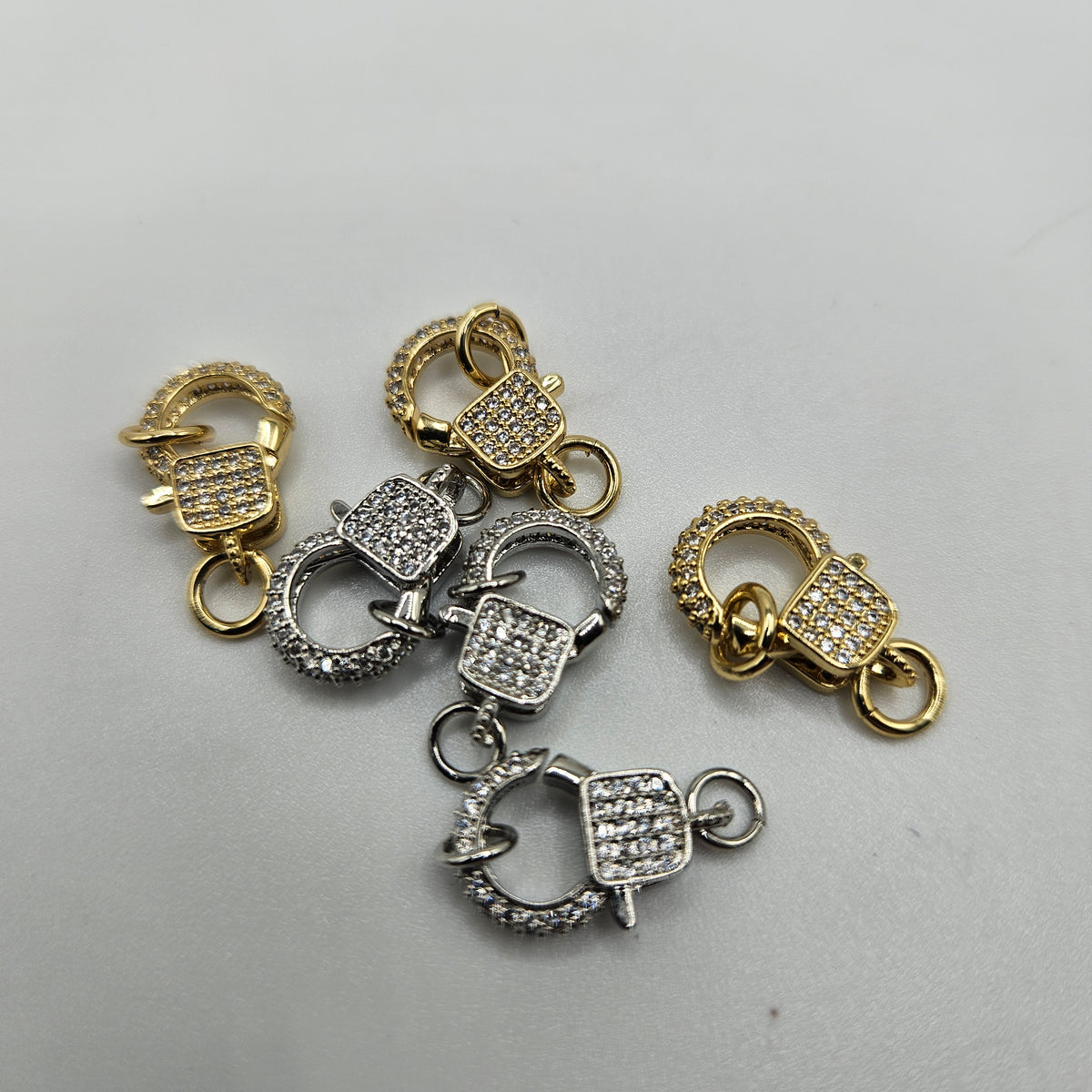 Assorted 10mm Pave Clasp