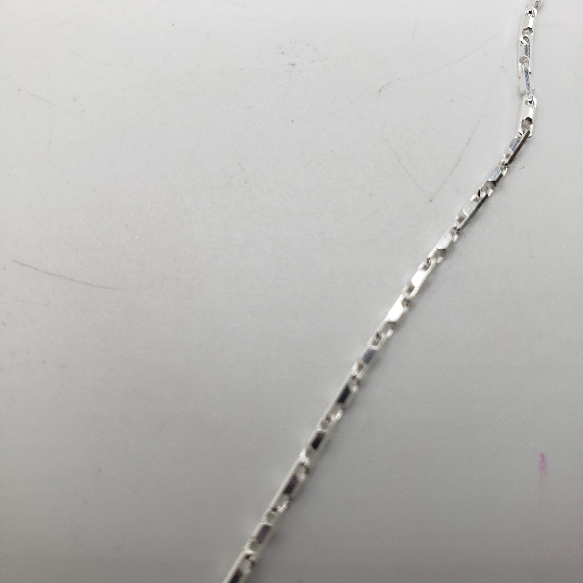 20 Inch Sterling Silver Snake Chain-link Chain.