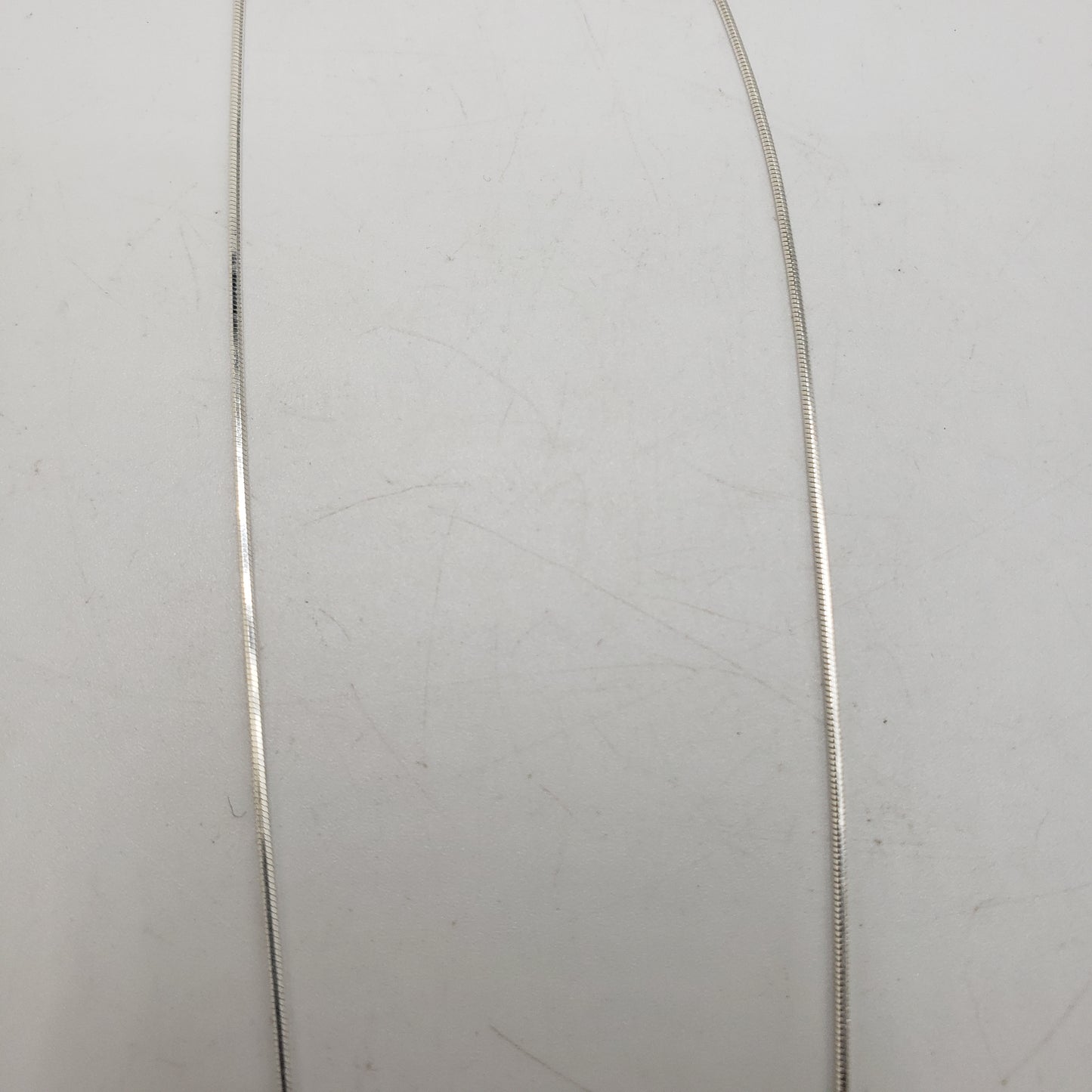 20 inch Sterling Silver Thin Snake Chain.
