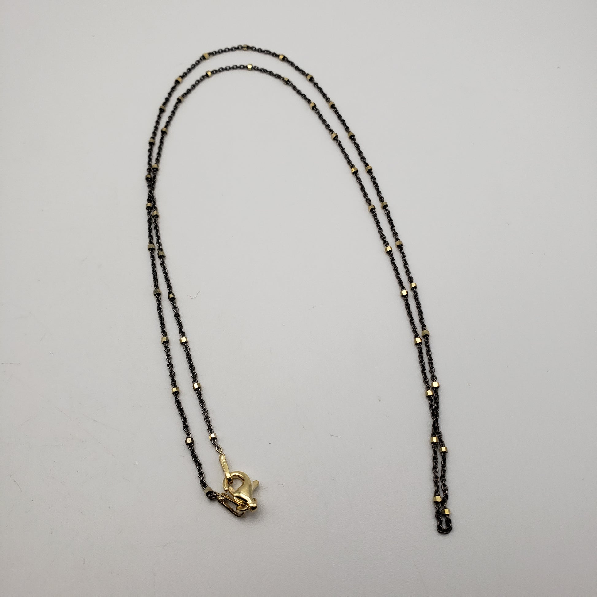 20in Vermil 2 tone Necklace Chain.