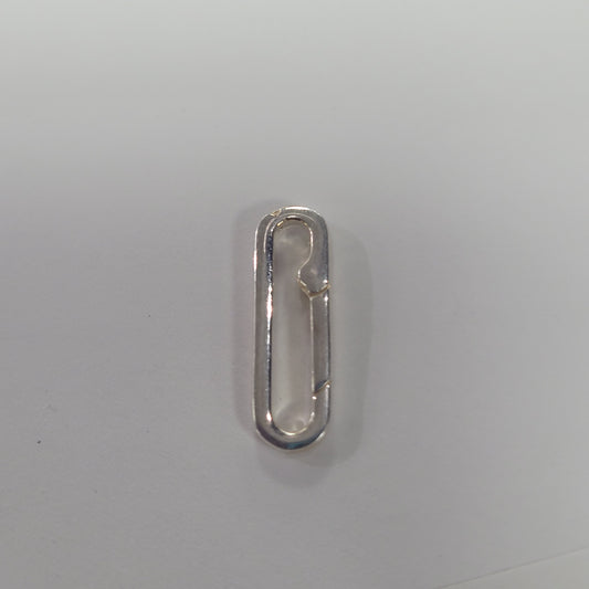 20mm Sterling Paper Clip Clasp.