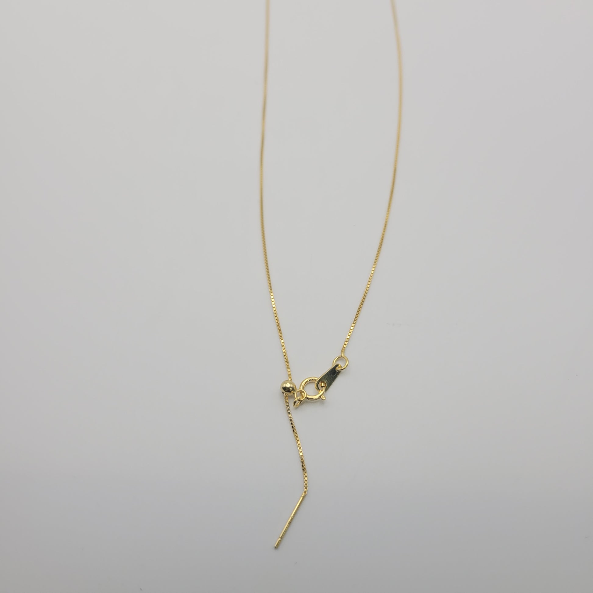 24" Gold Threader Adjustable Chain.