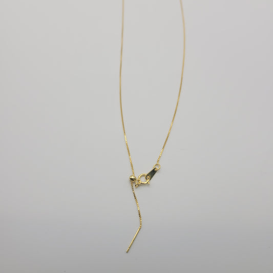 24" Gold Threader Adjustable Chain.