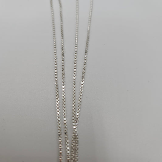 24 Inch Sterling Sterling Box Chain.