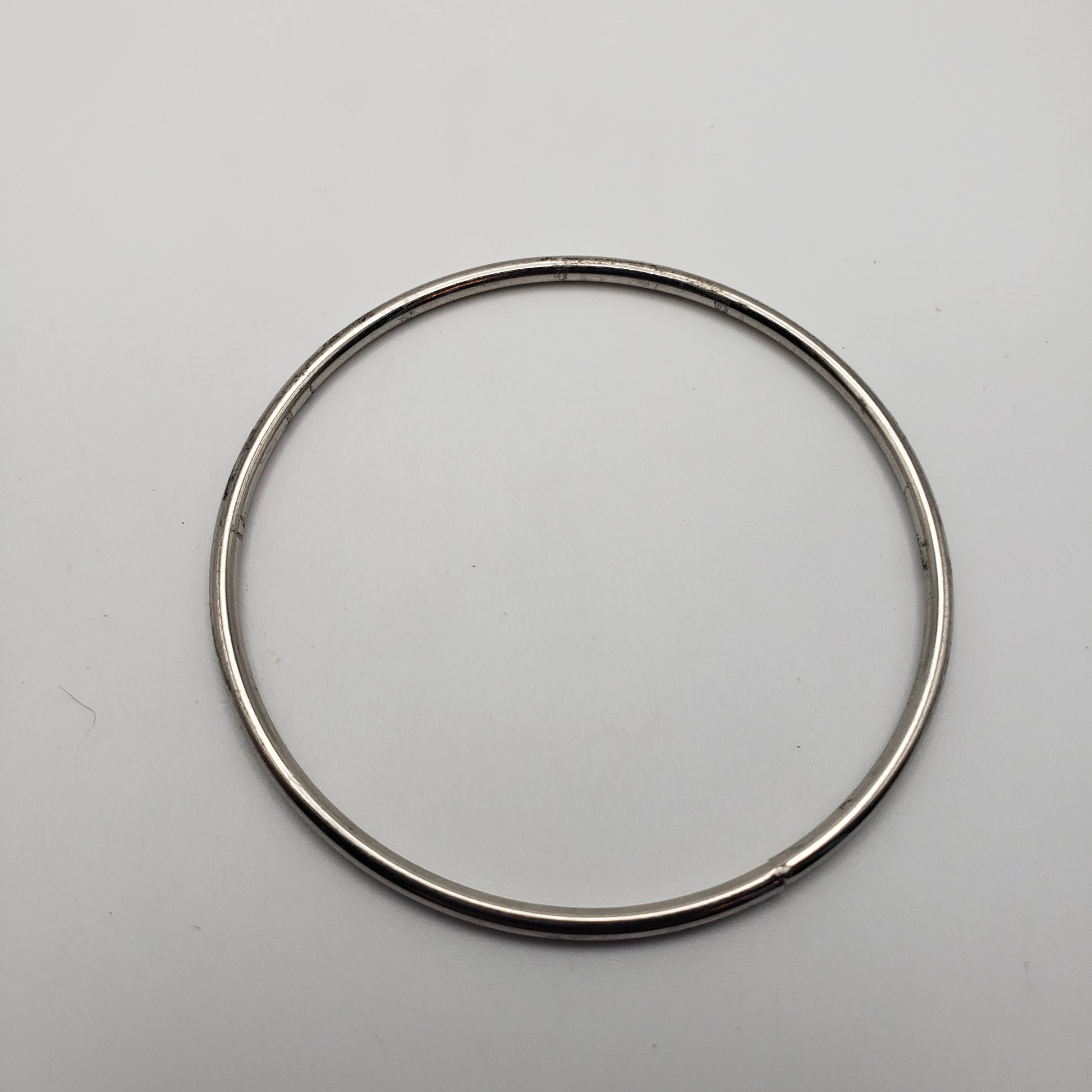 2in Silver Hoop.