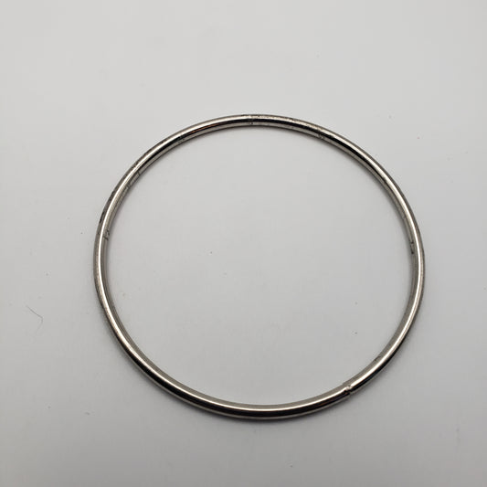 2in Silver Hoop.