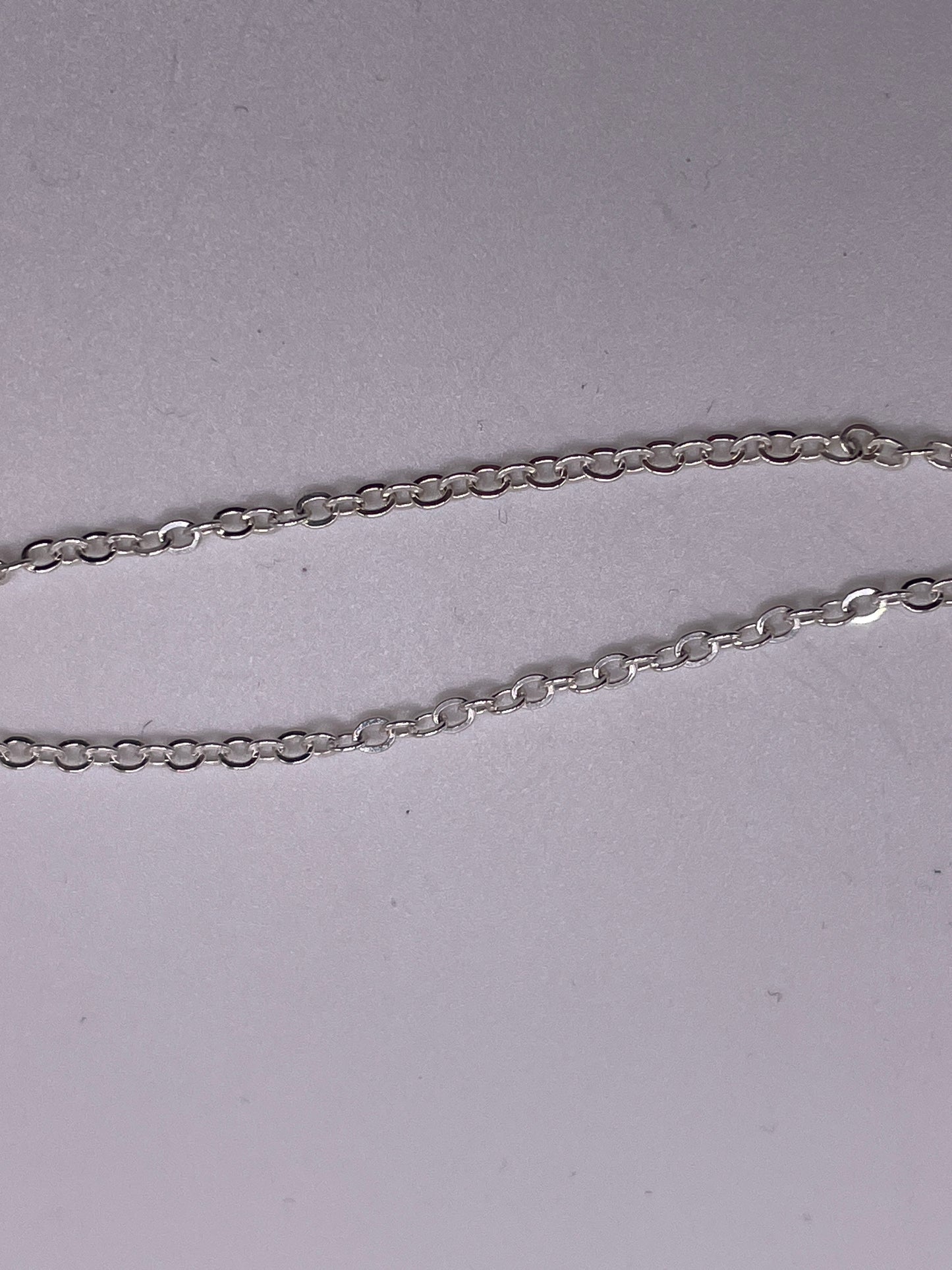2mm Cable chain Sterling Silver.